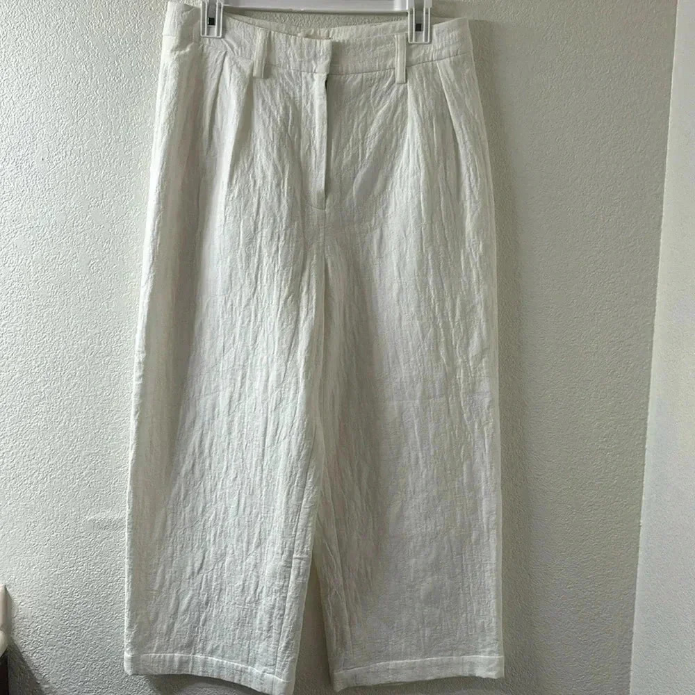 NWOT Mara Hoffman White Sandra Pants - Picture 3 of 8